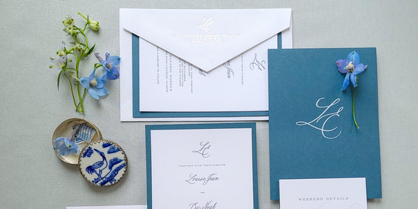 Customize Your Dream Wedding with Monogram Invitations - Lively House & Home