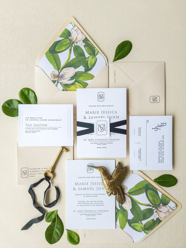 Printing Techniques for Wedding Invitations - Digital Printing, Etching, Letterpress, Foil stamping and Embossing print methods - Lively House & Home