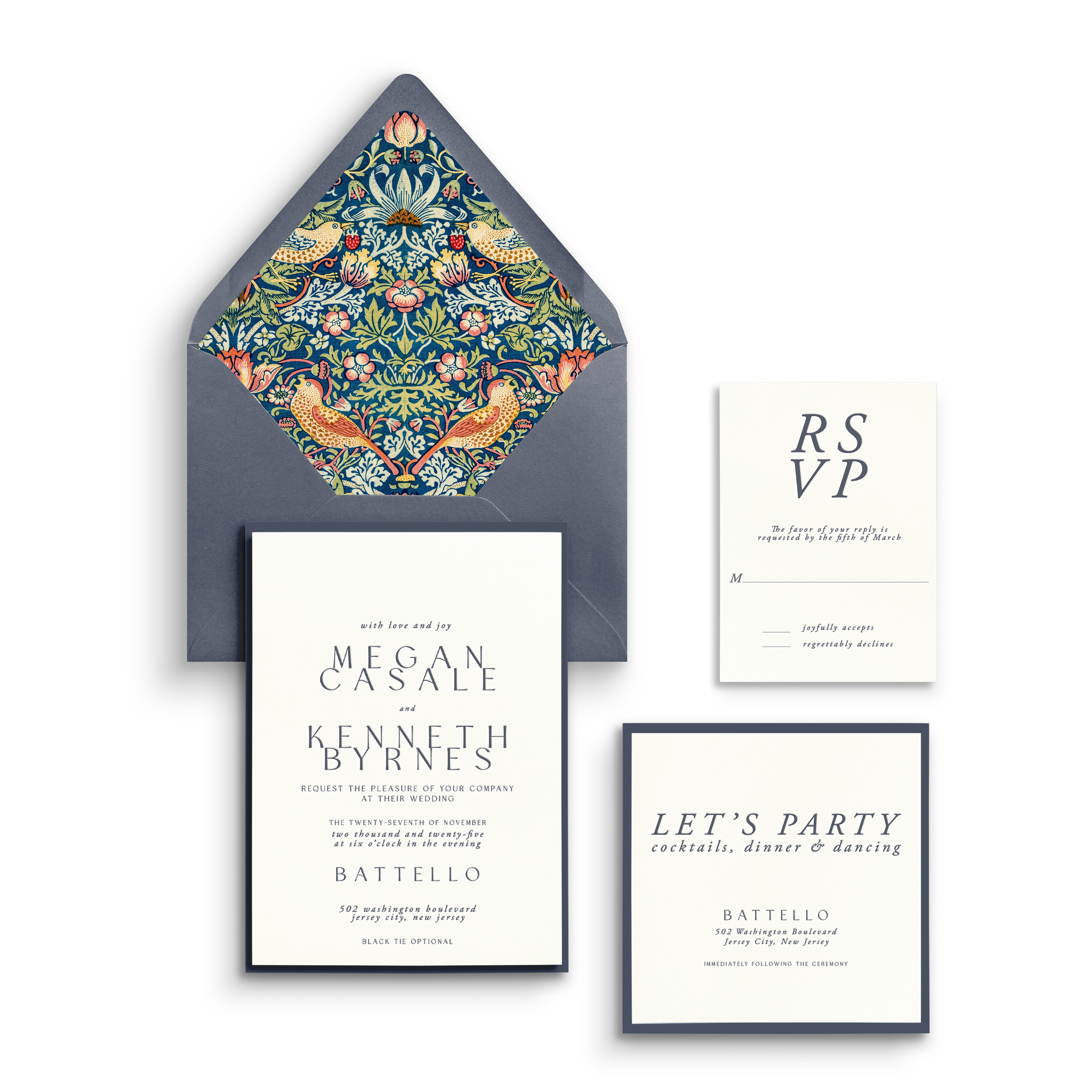 Semi-Custom Wedding Invitations