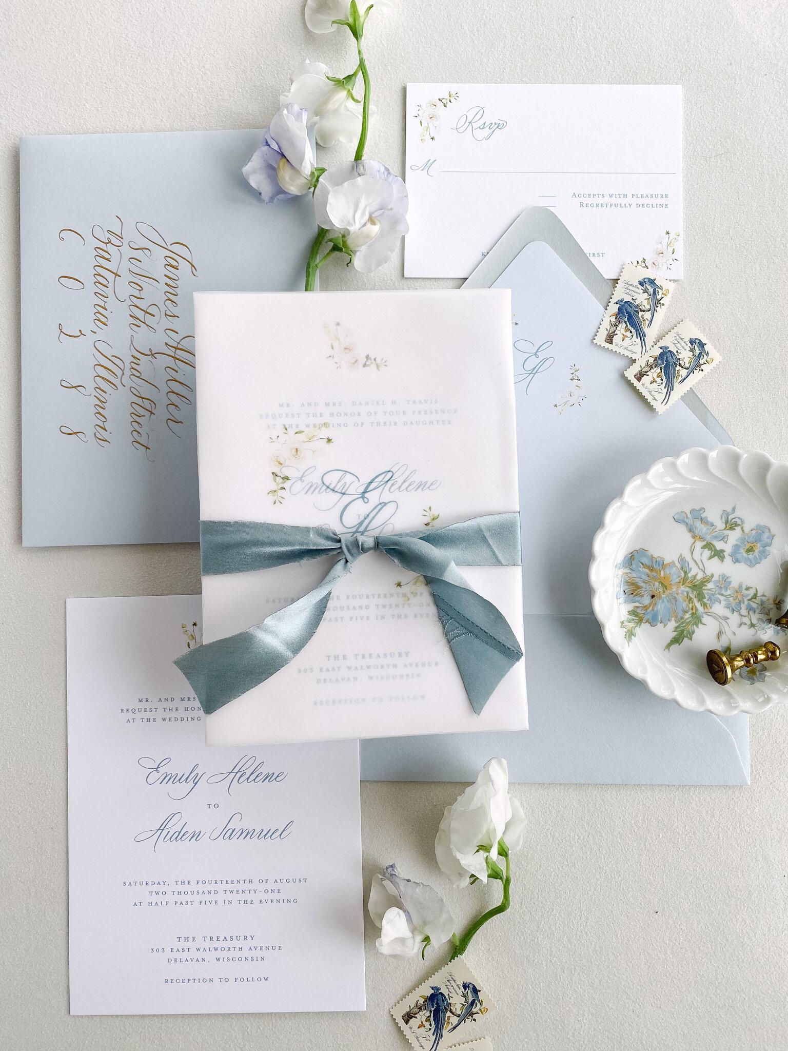 Custom Wedding Invitations - Lively House & Home