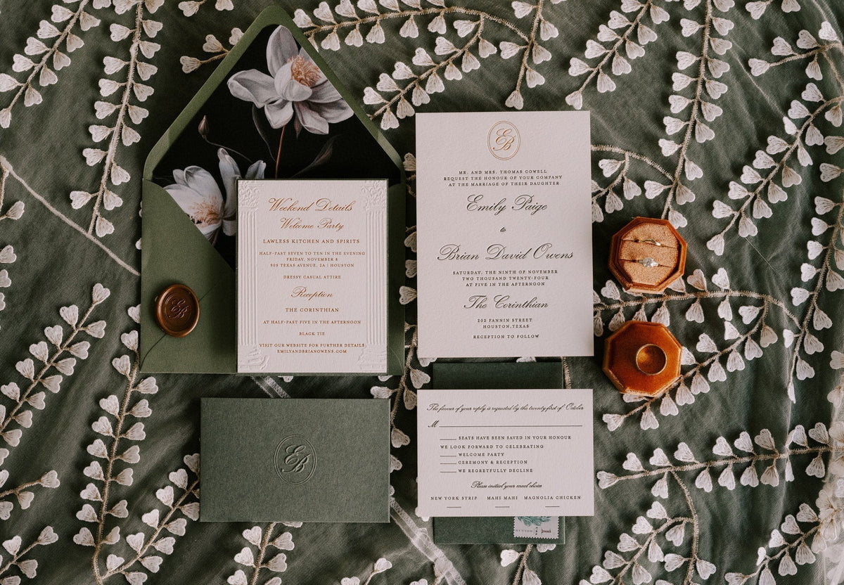 How to Choose the Right Wedding Invitation Suite for Your Style