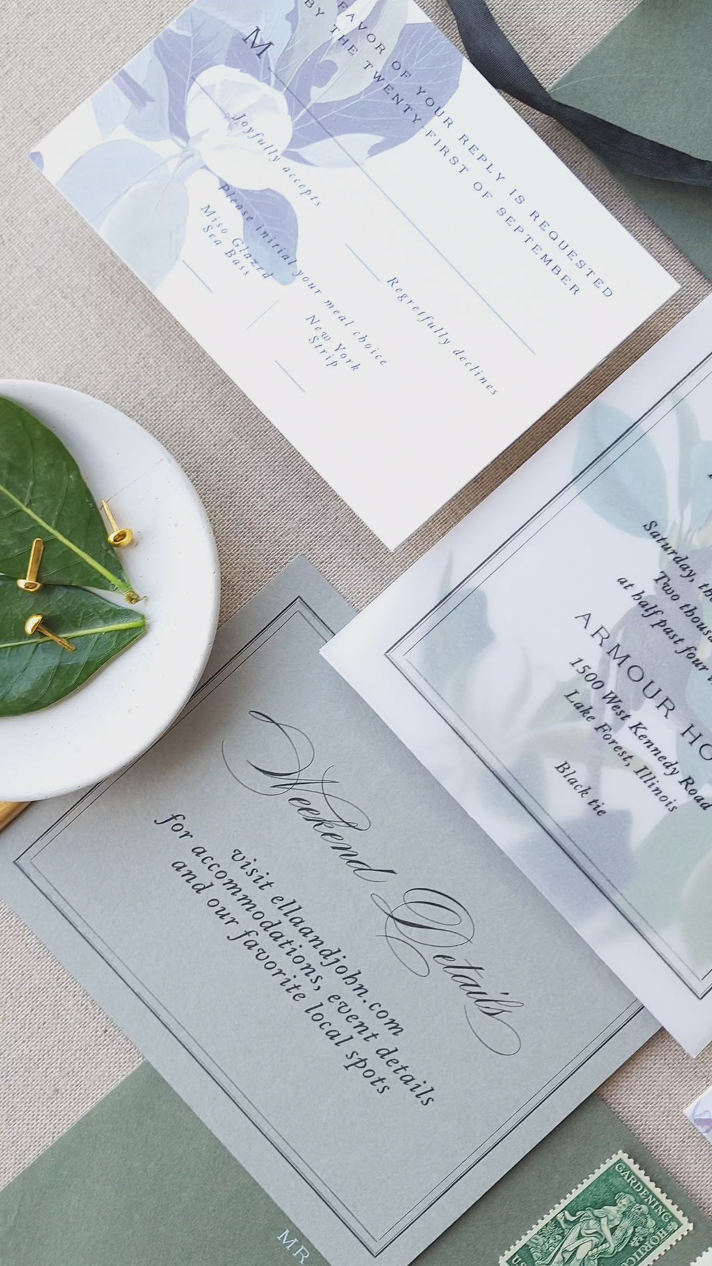 Forest Green Wedding Invitations, Forest Wedding Invitations, Elegant Wedding Invitations, Luxury Wedding Invitations, Wedding Invites, Wedding Invitations