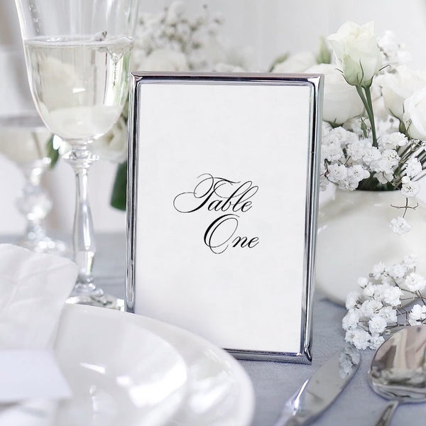Wedding Table Numbers - Lively House & Home - Wedding Invitations